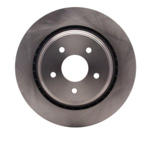 Chevrolet Corvette Brake Rotor (1) - Rear - DFC - Plain - `05-`08