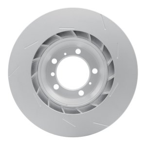 Porsche Panamera Brake Rotor (1) - Rear - DFC - GeoSPEC Coated Rotor - Slotted - `10-`16