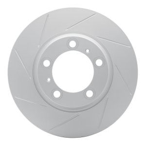 Porsche Panamera Brake Rotor (1) - Rear Right - DFC - GeoSPEC Coated Slotted - `10-`20
