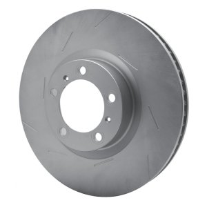 Porsche Panamera Brake Rotor (1) - Front - DFC - GeoSPEC Coated - Slotted - `10-`23