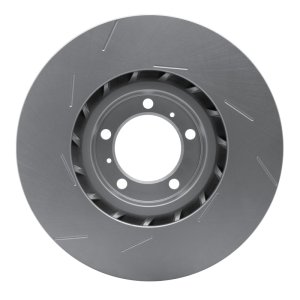 Porsche Panamera Brake Rotor (1) - Right Front - DFC - GeoSPEC Coated Rotors - Slotted - `10-`23