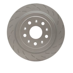 Cadillac CTS Brake Rotor (1) - Rear - DFC - GeoSPEC Coated - Slotted - `15-`19