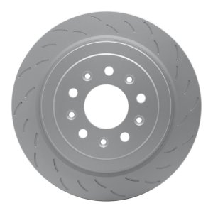 Cadillac ATS Brake Rotor (1) - Right Rear - DFC - GeoSPEC Coated + Slotted - `16-`19