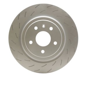 Chevrolet Corvette Brake Rotor (1) - Rear - DFC - GeoSPEC Coated Rotors - Slotted - 2014