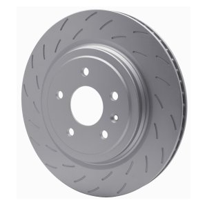 Chevrolet Corvette Brake Rotor (1) - Rear - DFC - GeoSPEC Coated Rotors - Slotted - 2014