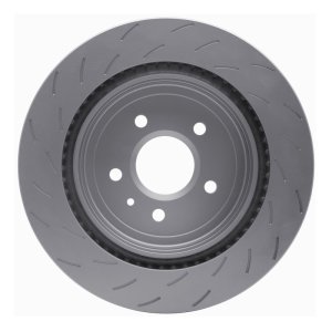 Chevrolet Corvette Brake Rotor (1) - Rear - DFC - GeoSPEC Coated Rotors - Slotted - 2014