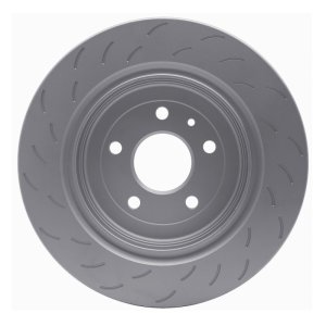 Chevrolet Corvette Brake Rotor (1) - Rear - DFC - GeoSPEC Coated Rotors - Slotted - `15-`19
