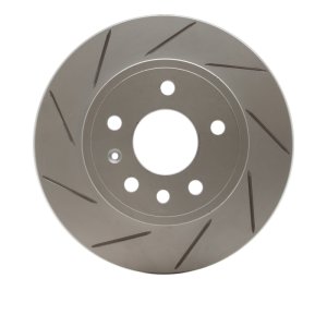 Saab 9-3 Brake Rotor (1) - Rear - DFC - GeoSPEC Coated Rotor - Slotted - `99-`02