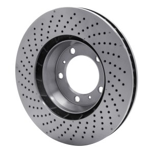 Porsche 718 Boxster Brake Rotor (1) - Right Front - DFC - Drilled - `99-`23