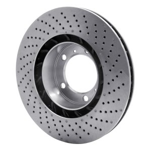 Porsche 718 Boxster Brake Rotor (1) - Left Front - DFC - Drilled - `09-`23