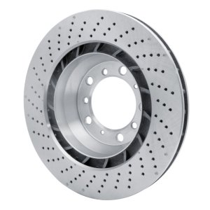 Porsche Boxster Brake Rotor (1) - Right Rear - DFC - Drilled - `16-`23