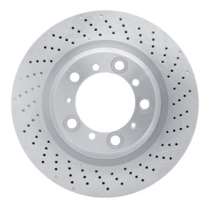 Porsche Boxster Brake Rotor (1) - Right Rear - DFC - Drilled - `16-`23