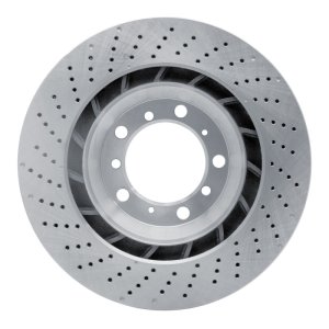 Porsche Boxster Brake Rotor (1) - Right Rear - DFC - Drilled - `16-`23