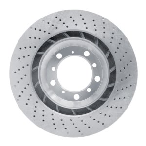 Porsche Boxster Brake Rotor (1) - Left Rear - DFC - Drilled - `16-`23