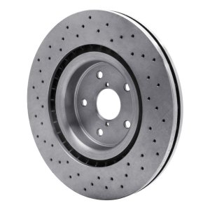 Subaru WRX Brake Rotor (1) - Front - DFC - Drilled - `18-`25
