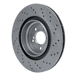 BMW M2 Brake Rotor (1) - Left Rear - DFC - Drilled - `15-`20