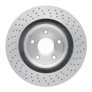 Cadillac XLR Brake Rotor (1) - Front - DFC - Drilled - `05-`13