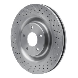 Chevrolet Corvette Brake Rotor (1) - Front - DFC - Drilled - `06-`13