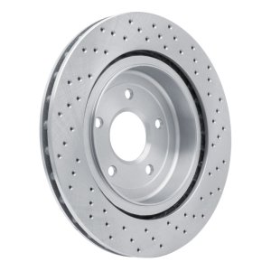 Chevrolet Corvette Brake Rotor (1) - Rear - DFC - Drilled - `06-`13