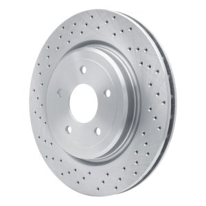 Chevrolet Corvette Brake Rotor (1) - Rear - DFC - Drilled - `06-`13