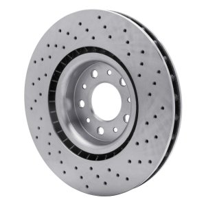 Ford GT Brake Rotor (1) - Rear - DFC - Drilled - `05-`06