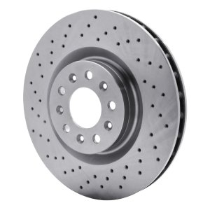 Ford GT Brake Rotor (1) - Rear - DFC - Drilled - `05-`06