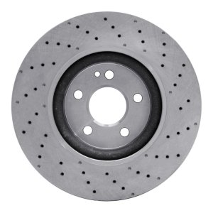 Infiniti QX30 Brake Rotor (1) - Front - DFC - Drilled - `14-`20 Infiniti QX30 Brake Rotor (1) - Front - DFC - Drilled - `14-`20