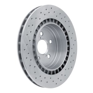 Lexus IS F Brake Rotor (1) - Rear - DFC - Drilled - `08-`14