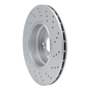 BMW M3 Brake Rotor (1) - Left Rear - DFC - GeoSPEC Coated Rotors - Drilled - `08-`13