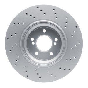 BMW M3 Brake Rotor (1) - Left Rear - DFC - GeoSPEC Coated Rotors - Drilled - `08-`13