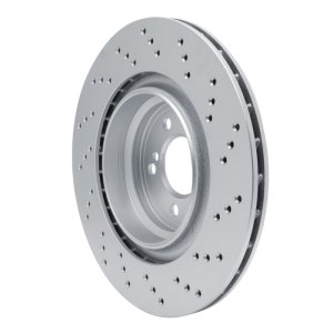 BMW M4 Brake Rotor (1) - Left Rear - DFC - Drilled GeoSPEC Coated - `15-`20