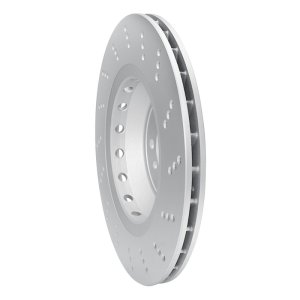 BMW X4 Brake Rotor (1) - Rear - DFC - Drilled GeoSPEC Coated - `20-`25