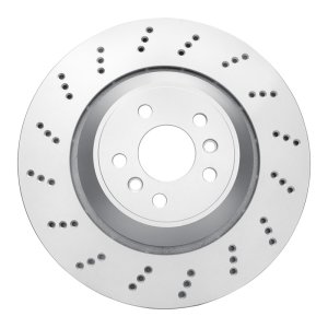 BMW X4 Brake Rotor (1) - Rear - DFC - Drilled GeoSPEC Coated - `20-`25