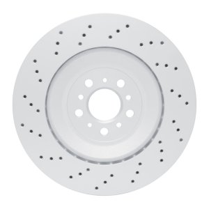 BMW M2 Brake Rotor (1) - Right Rear - DFC - GeoSPEC Coated Rotor - Drilled - `21-`25