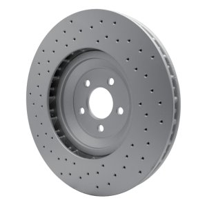 Ford Mustang Brake Rotor (1) - Front - DFC - GeoSPEC Coated, Drilled - `16-`18