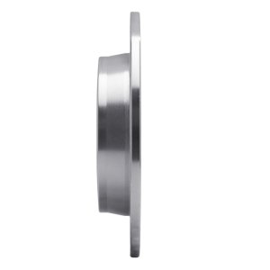 Dodge Attitude Brake Rotor (1) - Rear Right - DFC - Drilled & Slotted - Silver - `12-`25