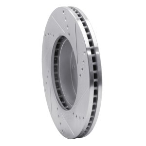 Subaru Legacy Brake Rotor (1) - Front Left - DFC - Drilled & Slotted - Silver - `15-`19 Subaru Legacy Brake Rotor (1) - Front Left - DFC - Drilled & Slotted - Silver - `15-`19