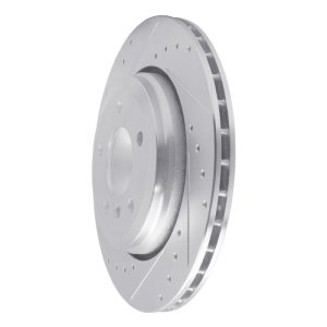BMW 330Ci Brake Rotor (1) - Rear Left - DFC - Drilled & Slotted - Silver - `01-`06 BMW 330Ci Brake Rotor (1) - Rear Left - DFC - Drilled & Slotted - Silver - `01-`06