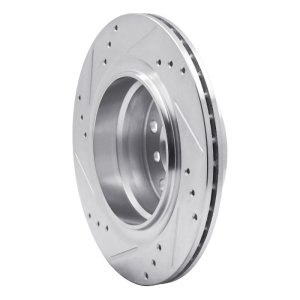 BMW Z4 Brake Rotor (1) - Rear Right - DFC - Drilled & Slotted - Silver - `03-`08 BMW Z4 Brake Rotor (1) - Rear Right - DFC - Drilled & Slotted - Silver - `03-`08