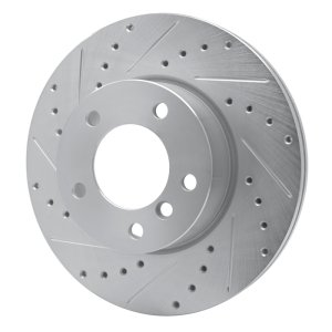 BMW 325I Brake Rotor (1) - Front Left - DFC - Drilled & Slotted - Silver - `06-`13 BMW 325I Brake Rotor (1) - Front Left - DFC - Drilled & Slotted - Silver - `06-`13