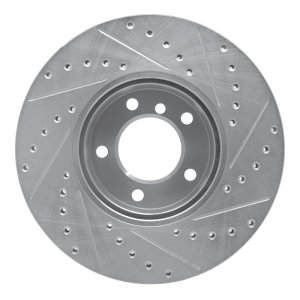 BMW 428i Brake Rotor (1) - Front Left - DFC - Drilled & Slotted - Silver - `07-`21 BMW 428i Brake Rotor (1) - Front Left - DFC - Drilled & Slotted - Silver - `07-`21