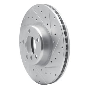 BMW 328d xDrive Brake Rotor (1) - Front Right - DFC - Drilled & Slotted - Silver - `12-`21 BMW 328d xDrive Brake Rotor (1) - Front Right - DFC - Drilled & Slotted - Silver - `12-`21