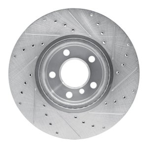 BMW X3 Brake Rotor (1) - Front Left - DFC - Drilled & Slotted - Silver - `11-`18 BMW X3 Brake Rotor (1) - Front Left - DFC - Drilled & Slotted - Silver - `11-`18