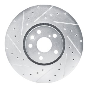 BMW 228I xDrive Gran Coupe Brake Rotor (1) - Left Front - DFC - Drilled & Slotted - Silver - `19-`25 BMW 228I xDrive Gran Coupe Brake Rotor (1) - Left Front - DFC - Drilled & Slotted - Silver - `19-`25