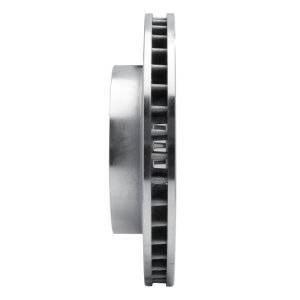 Chevrolet K1500 Suburban Brake Rotor (1) - Front Left - DFC - Drilled & Slotted - Silver - `88-`00