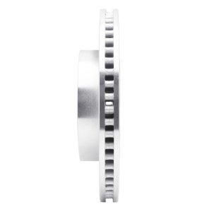 Dodge Durango Brake Rotor (1) - Front Right - DFC - Drilled & Slotted - Silver - 2003