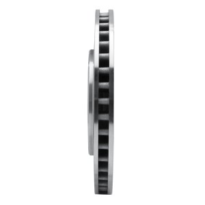 Chrysler Town & Country Brake Rotor (1) - Front Left - DFC - Drilled & Slotted - Silver - `08-`16