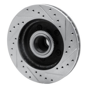 Chevrolet Suburban 1500 Brake Rotor (1) - Front Left - DFC - Drilled & Slotted - Silver - `92-`02 Chevrolet Suburban 1500 Brake Rotor (1) - Front Left - DFC - Drilled & Slotted - Silver - `92-`02