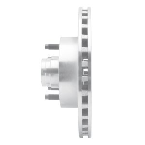 Ford Explorer Brake Rotor (1) - Front Right - DFC - Drilled & Slotted - Silver - `95-`11