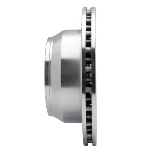 Ford F-350 Super Duty Brake Rotor (1) - Rear Left - DFC - Drilled & Slotted - Silver - `99-`04